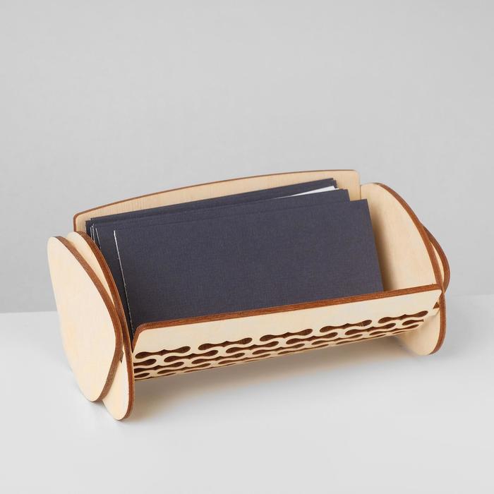 Подставка для визиток "Диван" 68*125*70, толщина 3мм, цвет бежевый
Подставка для визиток "Диван" 68*125*70, толщина 3мм, цвет бежевый