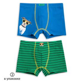 Трусы для мальчиков, рост 86 см, цвет синий, зелёный, 2 шт в наборе
Трусы для мальчиков, рост 86 см, цвет синий, зелёный, 2 шт в наборе