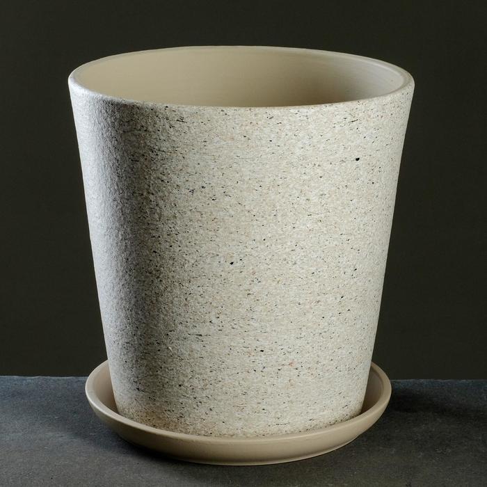 Горшок цветочный "Бежевый камень" № 6 (D26) Конус, 9,4 л
Горшок цветочный "Бежевый камень" № 6 (D26) Конус, 9,4 л