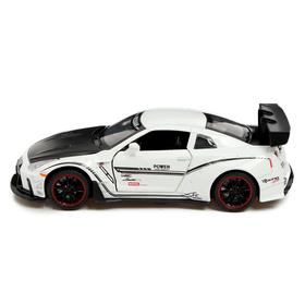 Машина металлическая Nissan GTR R35, открываются двери, капот, багажник, инерция, цвет белый
Машина металлическая Nissan GTR R35, открываются двери, капот, багажник, инерция, цвет белый