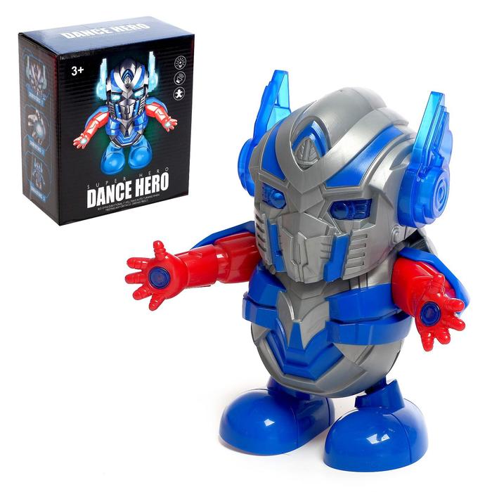 Робот «Танцующий автобот», световые и звуковые эффекты, работает от батареек 
Робот «Танцующий автобот», световые и звуковые эффекты, работает от батареек