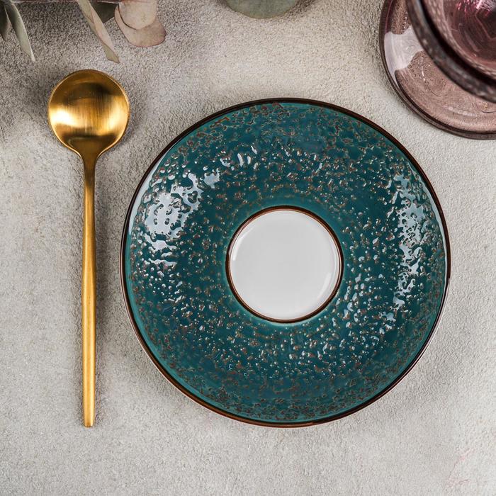 Блюдце Splash, d=12 см, цвет зелёный
Блюдце Splash, d=12 см, цвет зелёный