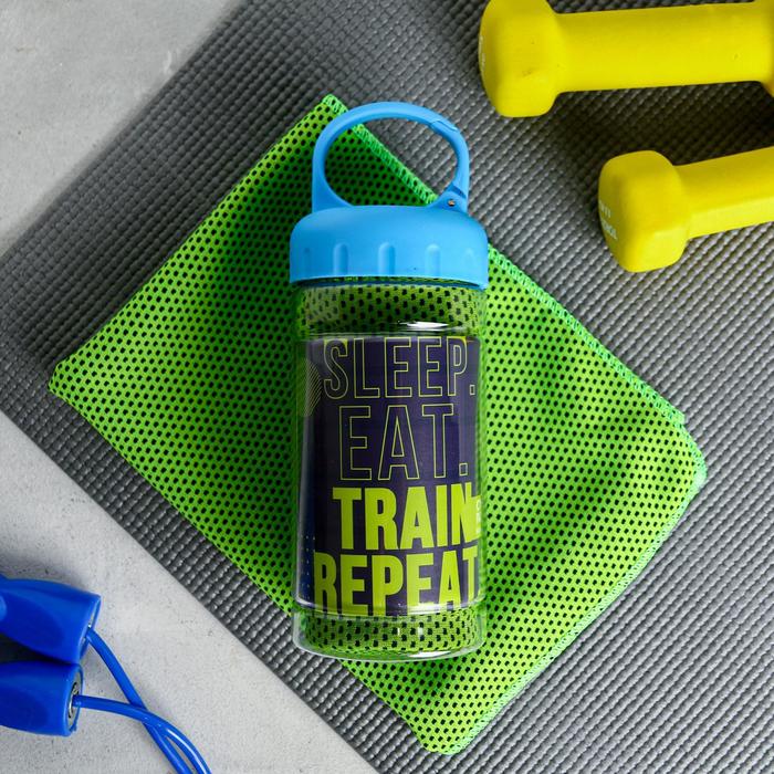 Полотенце в банке "Sleep. Eat. Train ", 30 х 80 см
Полотенце в банке "Sleep. Eat. Train ", 30 х 80 см