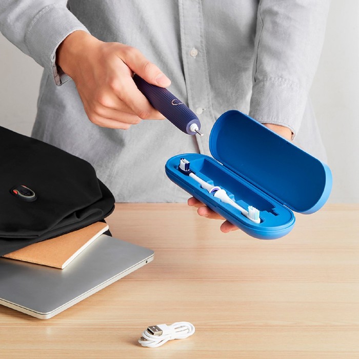 Электрическая зубная щетка Soocas Electric Toothbrush V1, звуковая, синяя
Электрическая зубная щетка Soocas Electric Toothbrush V1, звуковая, синяя