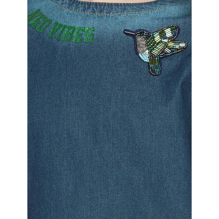 Платье для девочек, рост 134 см, цвет синий
Платье для девочек, рост 134 см, цвет синий