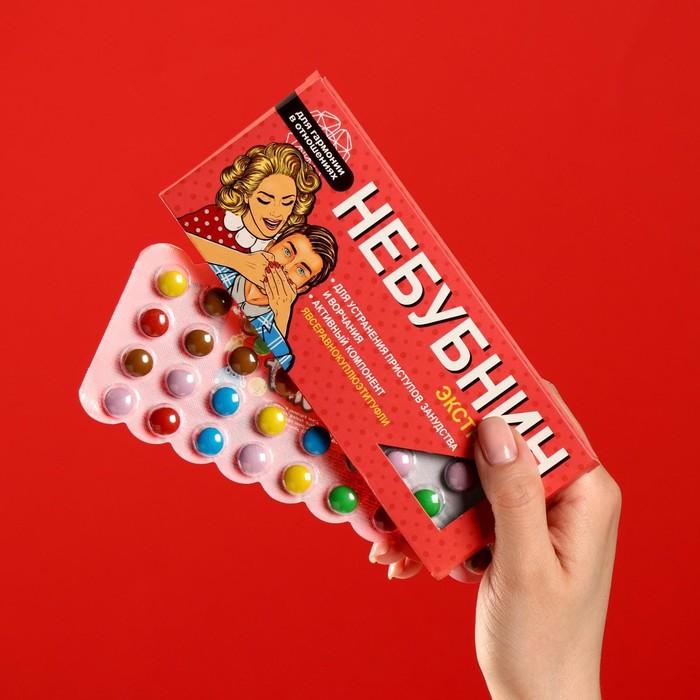 Драже шоколадное «Для гармоничных отношений - экстра», 20 г
Драже шоколадное «Для гармоничных отношений - экстра», 20 г