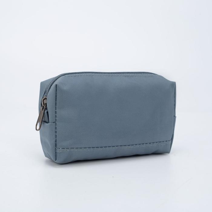 Косметичка на молнии, цвет серый
Косметичка на молнии, цвет серый