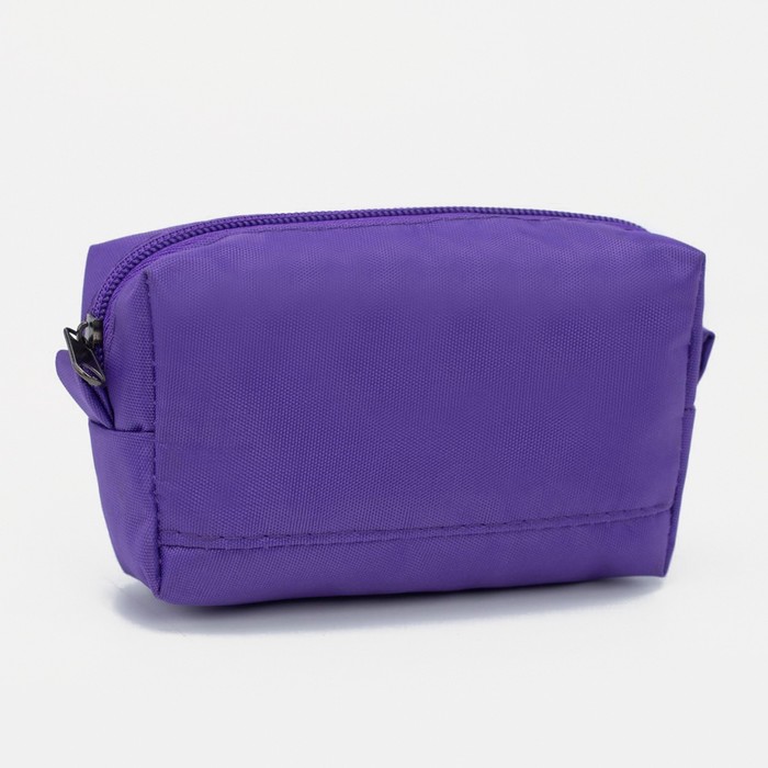Косметичка на молнии, цвет сиреневый
Косметичка на молнии, цвет сиреневый