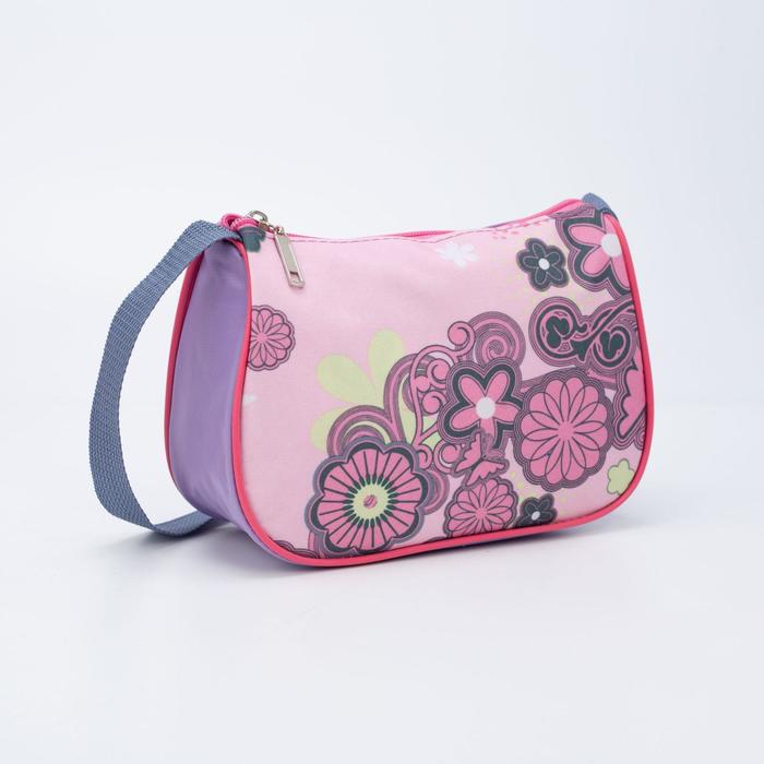 Сумка детская на молнии, цвет розовый/сиреневый
Сумка детская на молнии, цвет розовый/сиреневый