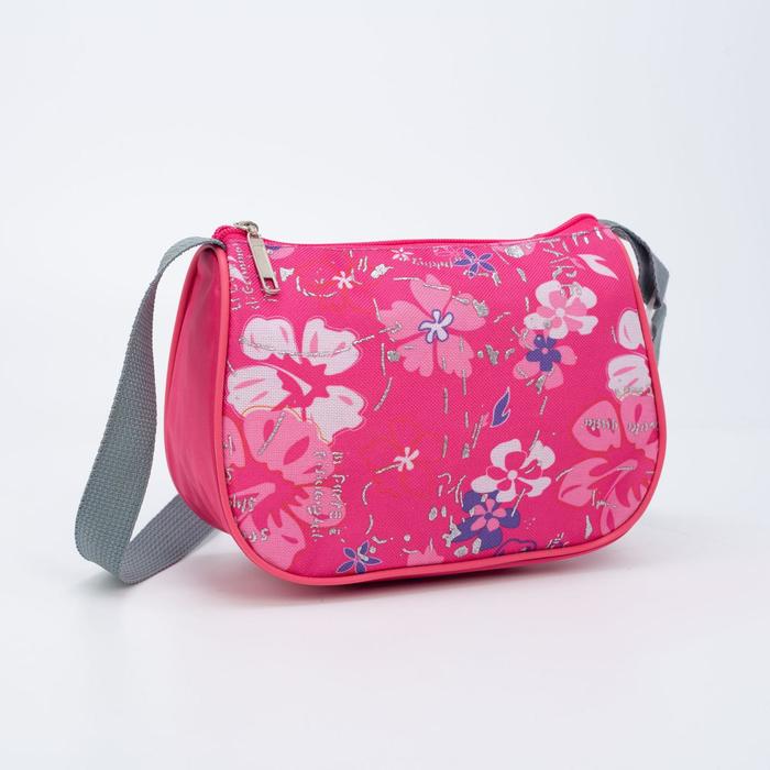 Сумка детская на молнии, цвет ярко-розовый
Сумка детская на молнии, цвет ярко-розовый