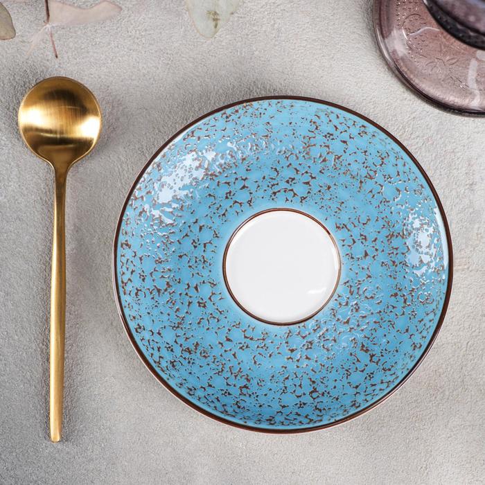 Блюдце Splash, d=12 см, цвет голубой
Блюдце Splash, d=12 см, цвет голубой