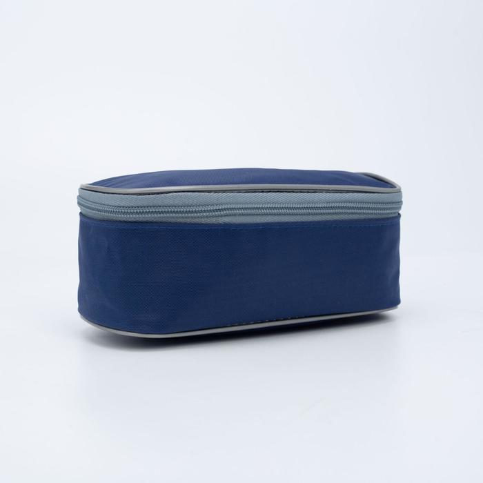 Косметичка на молнии, цвет синий
Косметичка на молнии, цвет синий