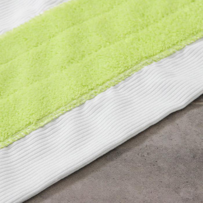 фото Насадка для швабры с зажимом-бабочкой доляна, 39×25 см, двухсторонняя, микрофибра, микс