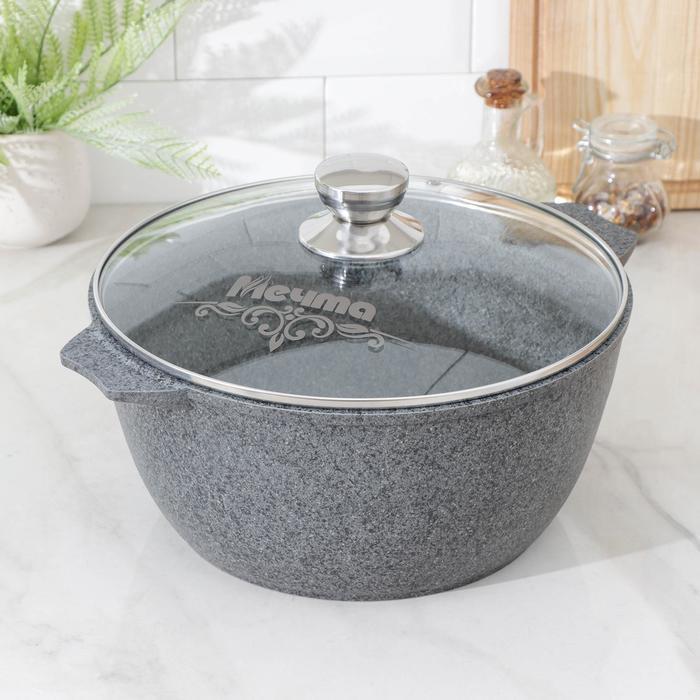 Кастрюля Premium, 6 л, антипригарное покрытие, цвет серый
Кастрюля Premium, 6 л, антипригарное покрытие, цвет серый