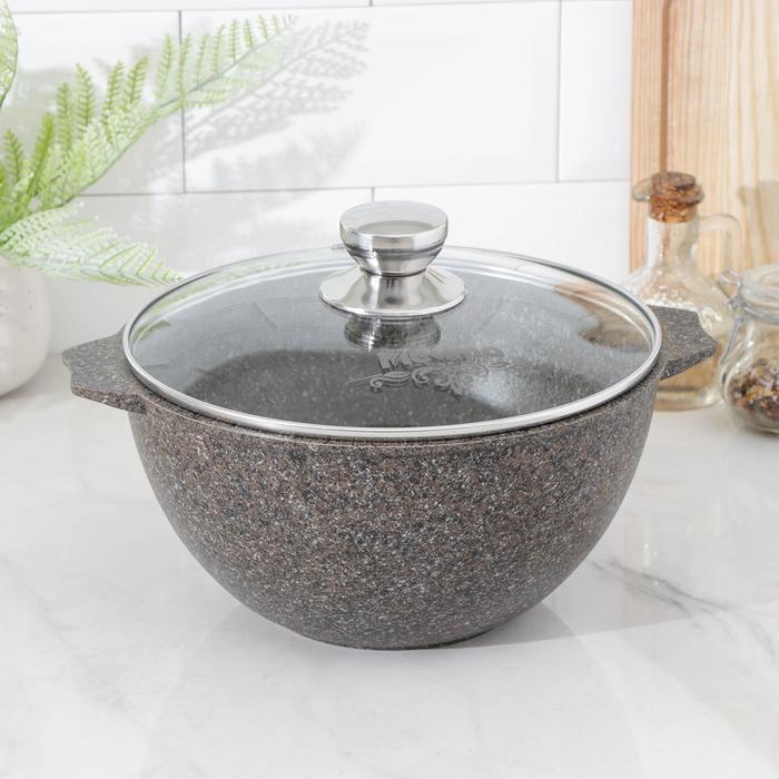 Казан Premium, 4 л, антипригарное покрытие, цвет коричневый
Казан Premium, 4 л, антипригарное покрытие, цвет коричневый