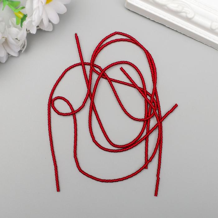 Канитель мягкая, фигурная 2 мм матовый, красный 5 гр
Канитель мягкая, фигурная 2 мм матовый, красный 5 гр