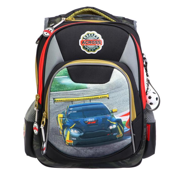 Рюкзак школьный, Across, DH5, 39 х 29 х 17 см, эргономичная спинка, серый/чёрный
Рюкзак школьный, Across, DH5, 39 х 29 х 17 см, эргономичная спинка, серый/чёрный