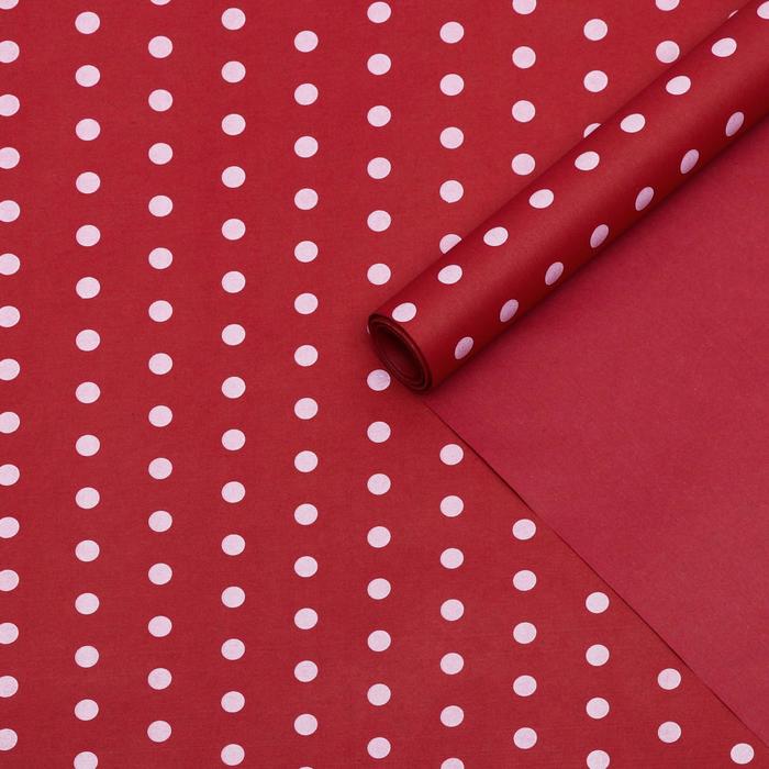 Бумага упаковочная крафт, двухсторонняя, горох на красном, 0,55 х 10 м, 70 г/м²
Бумага упаковочная крафт, двухсторонняя, горох на красном, 0,55 х 10 м, 70 г/м²
