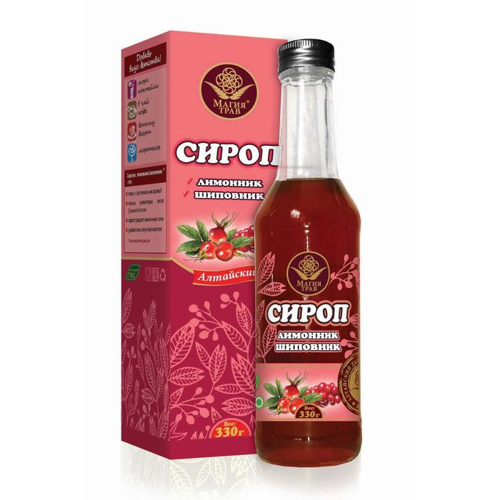 Сироп Лимонник, шиповник, 330 г
Сироп Лимонник, шиповник, 330 г