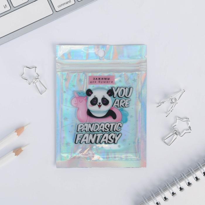 Набор фигурных зажимов, 6 шт.Pandastic 
Набор фигурных зажимов, 6 шт.Pandastic