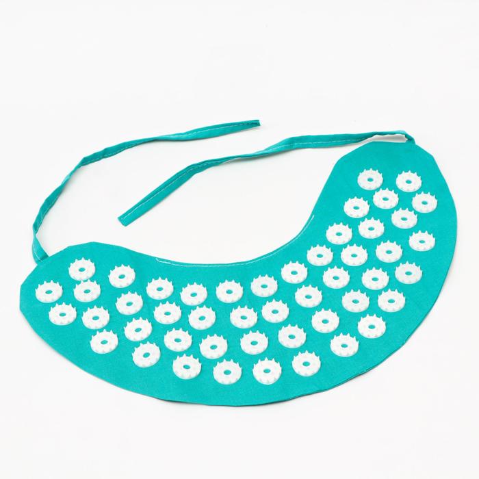 Аппликатор игольчатый «Воротник», 48 колючек, изумрудный, 40х15 см
Аппликатор игольчатый «Воротник», 48 колючек, изумрудный, 40х15 см