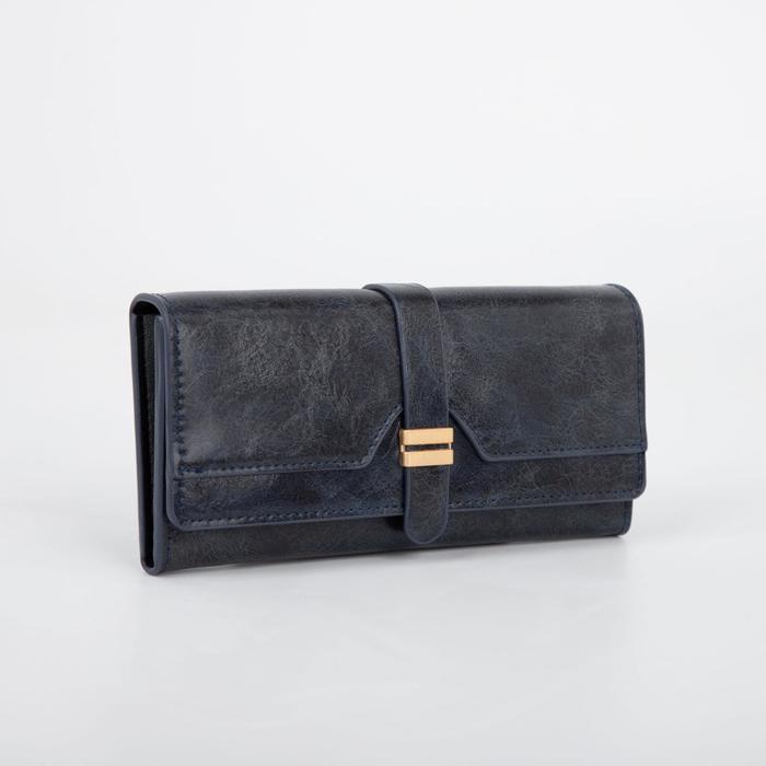 Кошелёк на кнопке, цвет чёрный
Кошелёк на кнопке, цвет чёрный