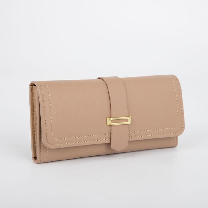 Кошелёк на магните, цвет бежевый
Кошелёк на магните, цвет бежевый