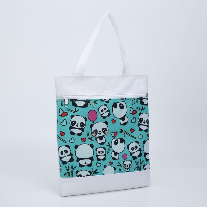 Сумка-шопер на молнии, подклад, наружный карман, цвет белый/бирюзовый
Сумка-шопер на молнии, подклад, наружный карман, цвет белый/бирюзовый