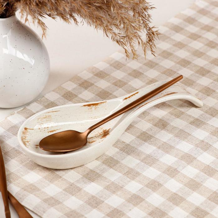 Подставка под ложку "Коричневый лофт плюс", 24 см
Подставка под ложку "Коричневый лофт плюс", 24 см