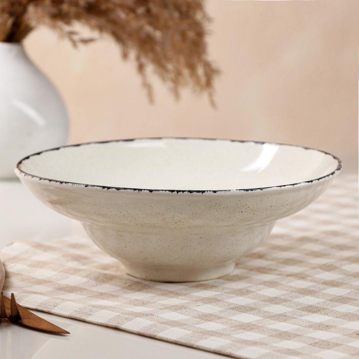 Тарелка для пасты глубокая "Чёрный Лофт", 500 мл 
Тарелка для пасты глубокая "Чёрный Лофт", 500 мл