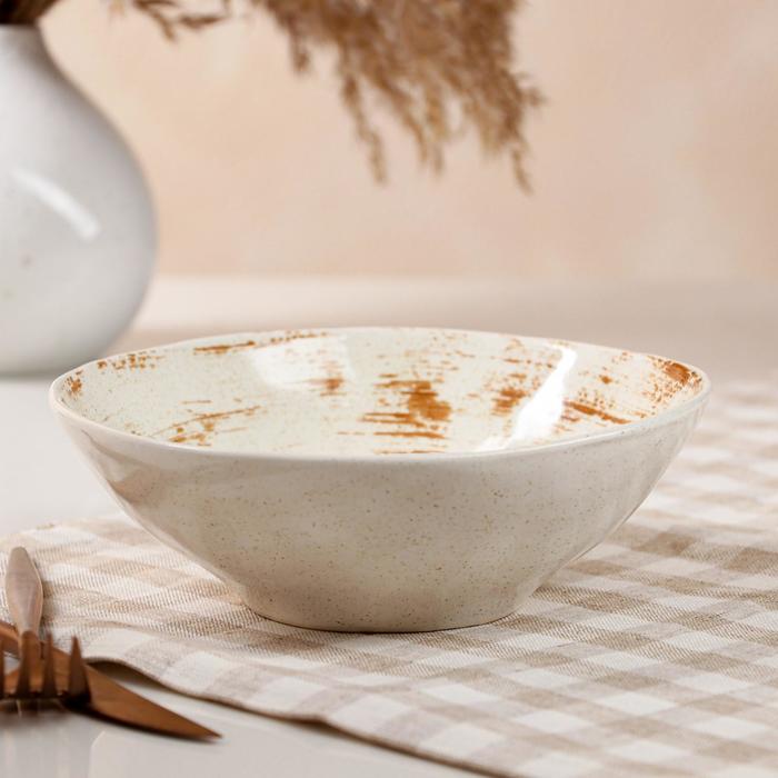 Тарелка глубокая "Обеденная", коричневый лофт плюс, 0.7 л
Тарелка глубокая "Обеденная", коричневый лофт плюс, 0.7 л