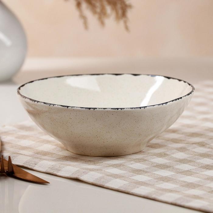 Тарелка глубокая "Обеденная", чёрный лофт, 0.7 л
Тарелка глубокая "Обеденная", чёрный лофт, 0.7 л