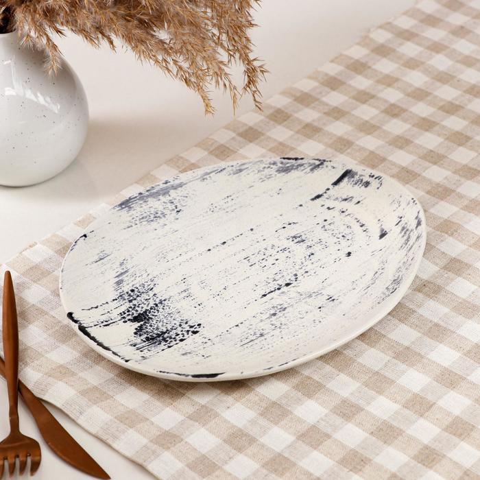 Тарелка подстановочная "Овальная", чёрный лофт плюс, 22*26 см
Тарелка подстановочная "Овальная", чёрный лофт плюс, 22*26 см