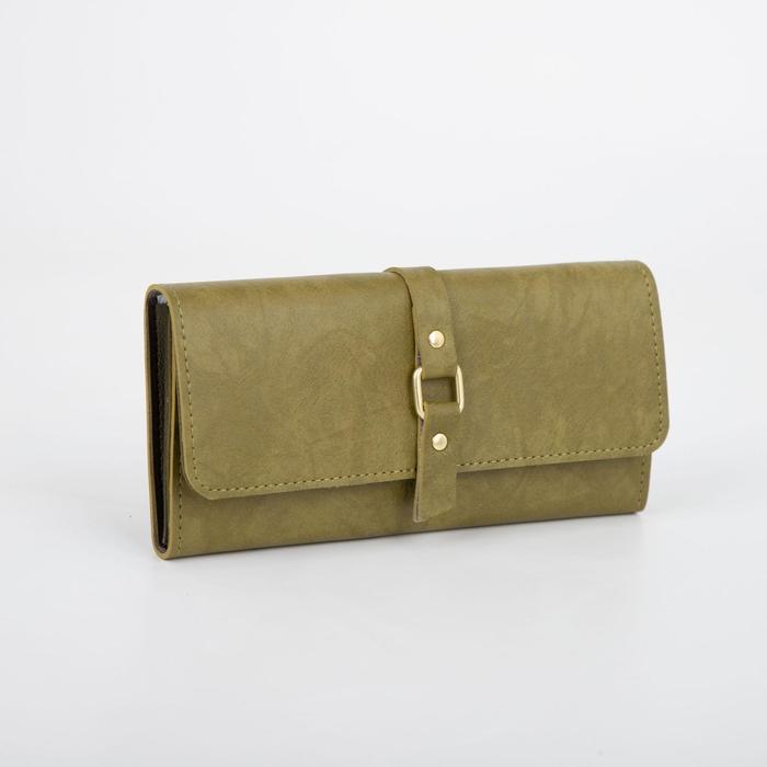 Кошелёк на магните, цвет зелёный
Кошелёк на магните, цвет зелёный