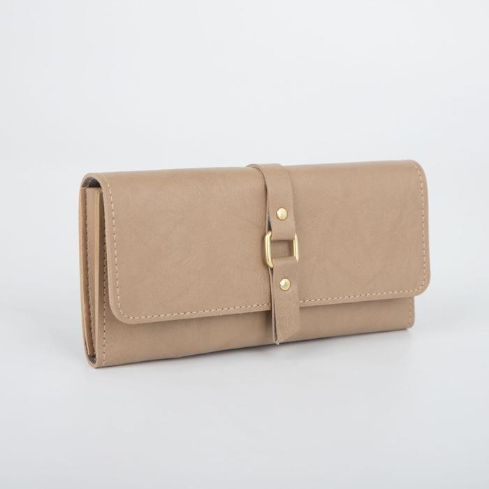 Кошелёк на магните, цвет бежевый
Кошелёк на магните, цвет бежевый