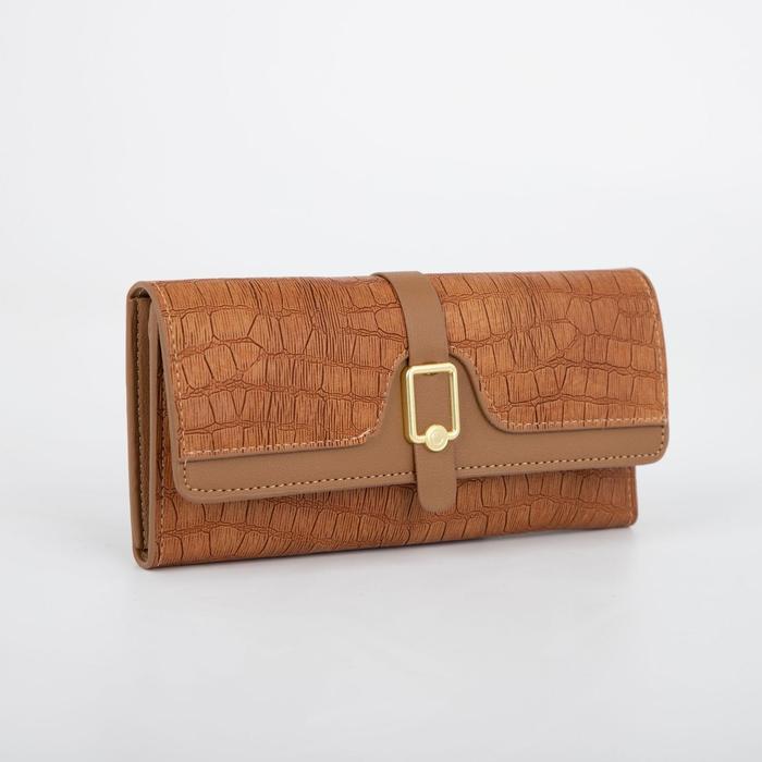 Кошелёк на магните, цвет коричневый
Кошелёк на магните, цвет коричневый