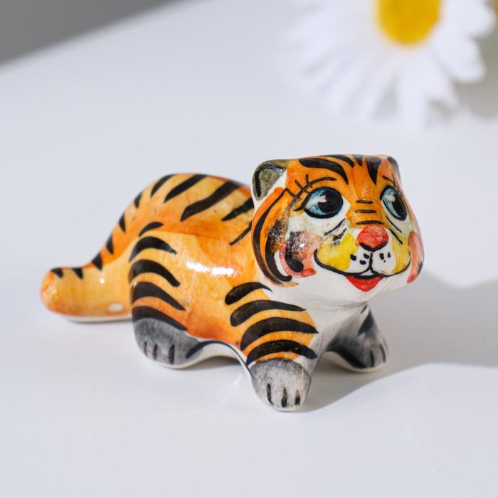 Сувенир "Тигр Хантер", гжель, цвет
Сувенир "Тигр Хантер", гжель, цвет