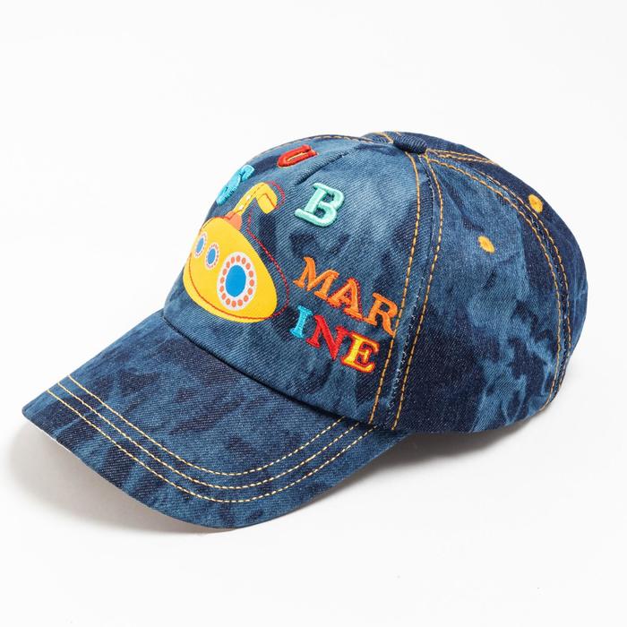 Бейсболка для мальчика, цвет джинс, размер 54-56
Бейсболка для мальчика, цвет джинс, размер 54-56