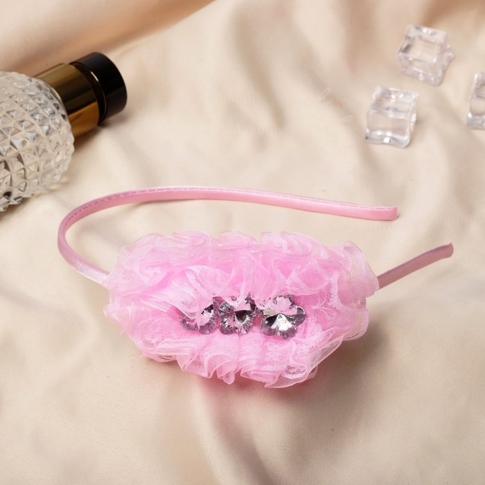 Ободок для волос "Выпускница" 0,3 см, драгоценные цветы, розовый
Ободок для волос "Выпускница" 0,3 см, драгоценные цветы, розовый