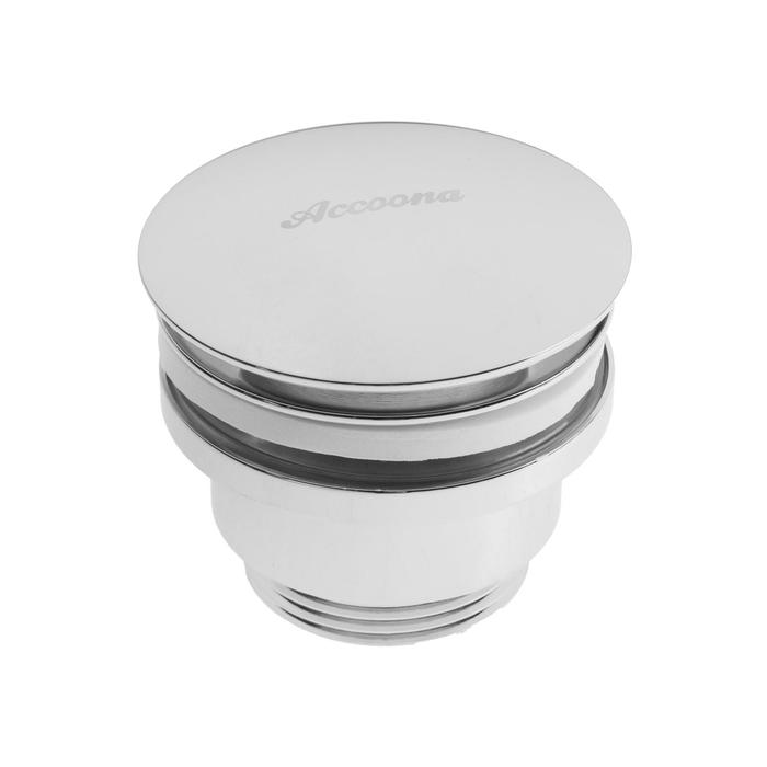 Донный клапан Accoona A482, d=41 мм, хром 
Донный клапан Accoona A482, d=41 мм, хром