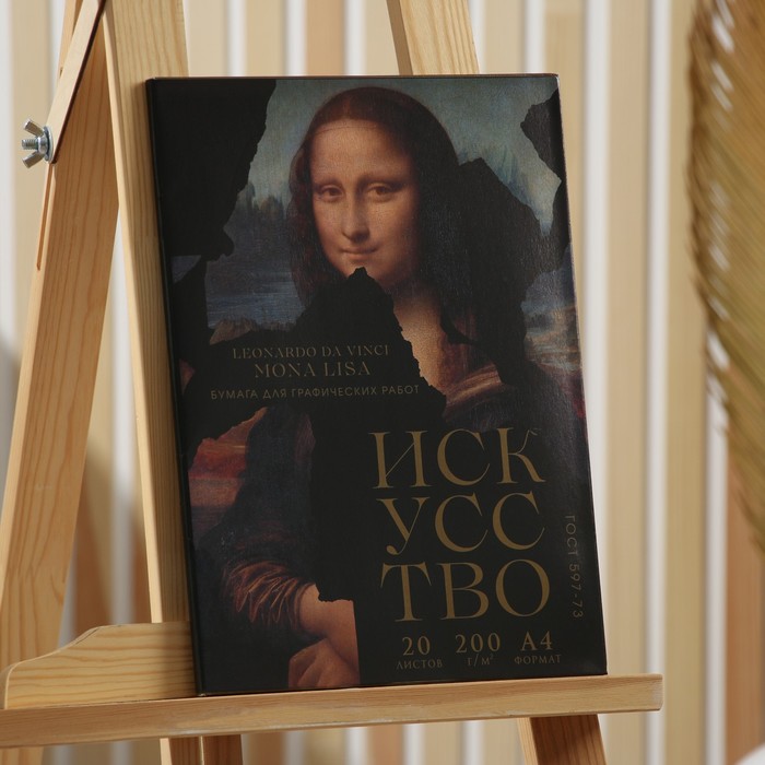 Папка для графических работ А4, 20л. 200г/м2 «Искусство»
Папка для графических работ А4, 20л. 200г/м2 «Искусство»