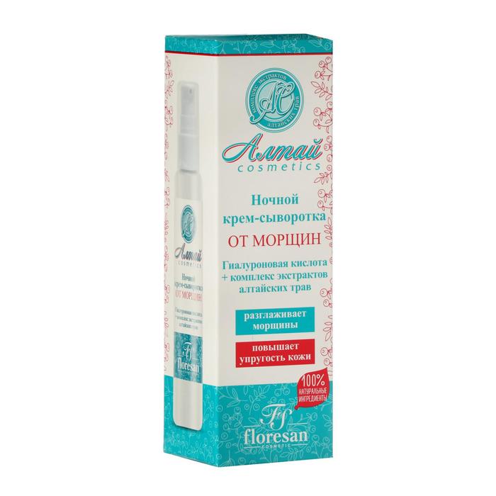 Ночной крем-сыворотка от морщин
Ночной крем-сыворотка от морщин