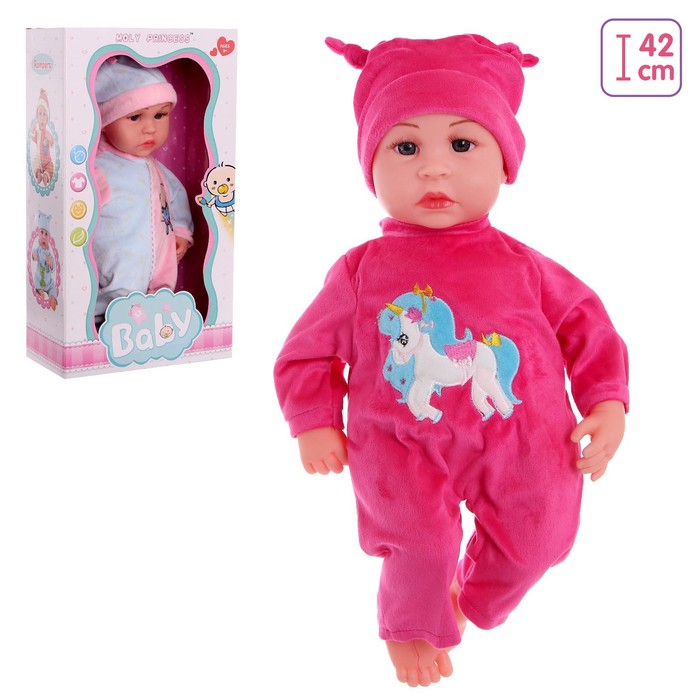 Пупс музыкальный «Карапуз» в комбинезоне, высота 42 см, МИКС
Пупс музыкальный «Карапуз» в комбинезоне, высота 42 см, МИКС