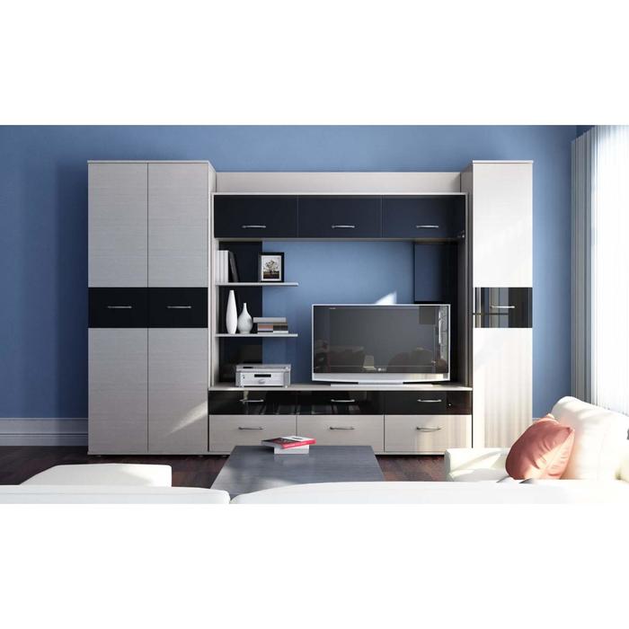 Стенка Сити-1 3002х414х1950 Сосна карелия/Черный Глянец
Стенка Сити-1 3002х414х1950 Сосна карелия/Черный Глянец