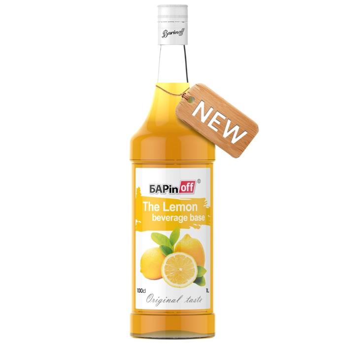 Основа для напитка БАРinoff «Лимонная», 1 л 
Основа для напитка БАРinoff «Лимонная», 1 л