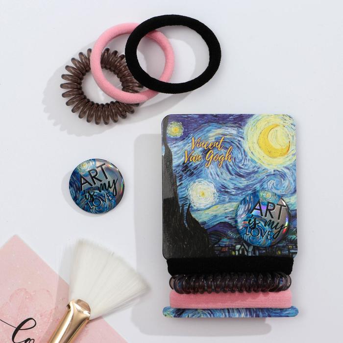 Набор резинок 3 шт. и значок «Art from my love»
Набор резинок 3 шт. и значок «Art from my love»