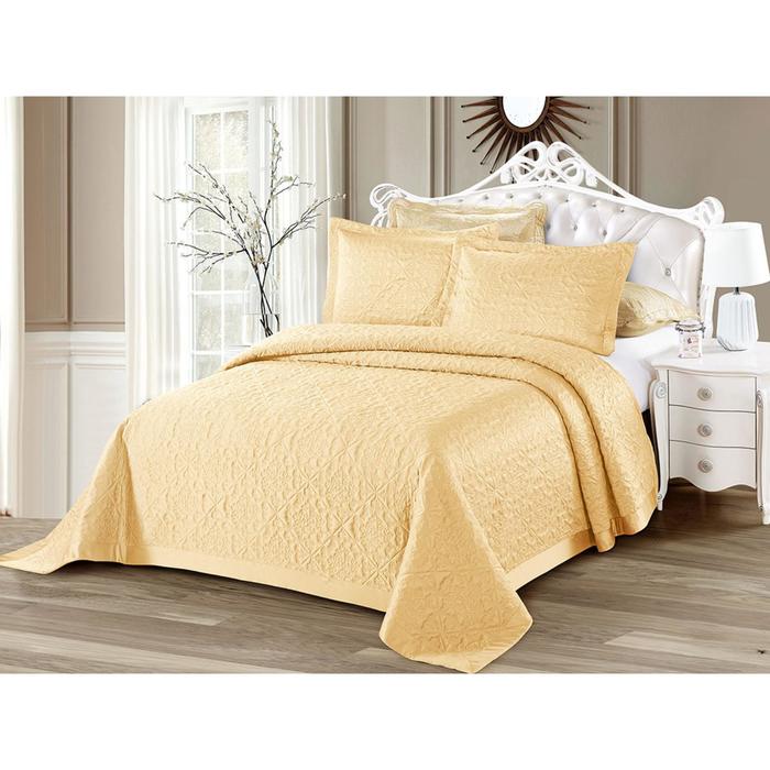 Покрывало с наволочками Blumarine, размер 220x240 см, 50x70 см - 2 шт
Покрывало с наволочками Blumarine, размер 220x240 см, 50x70 см - 2 шт