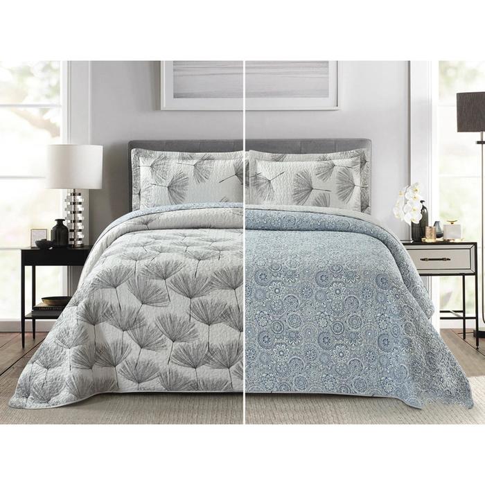 Покрывало с наволочками Cler, размер 200x220 см, 50x70 см - 2 шт
Покрывало с наволочками Cler, размер 200x220 см, 50x70 см - 2 шт