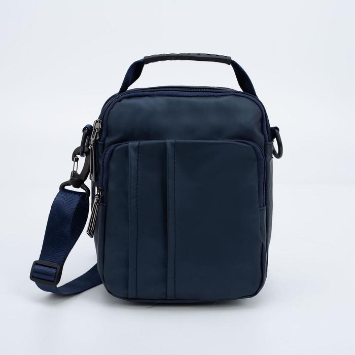 Сумка мужская, отдел на молнии, наружный карман, регулируемый ремень, цвет синий
Сумка мужская, отдел на молнии, наружный карман, регулируемый ремень, цвет синий