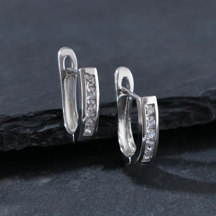 Серьги со стразами "Магия" дорожка, крупные вставки, цвет белый в серебре
Серьги со стразами "Магия" дорожка, крупные вставки, цвет белый в серебре